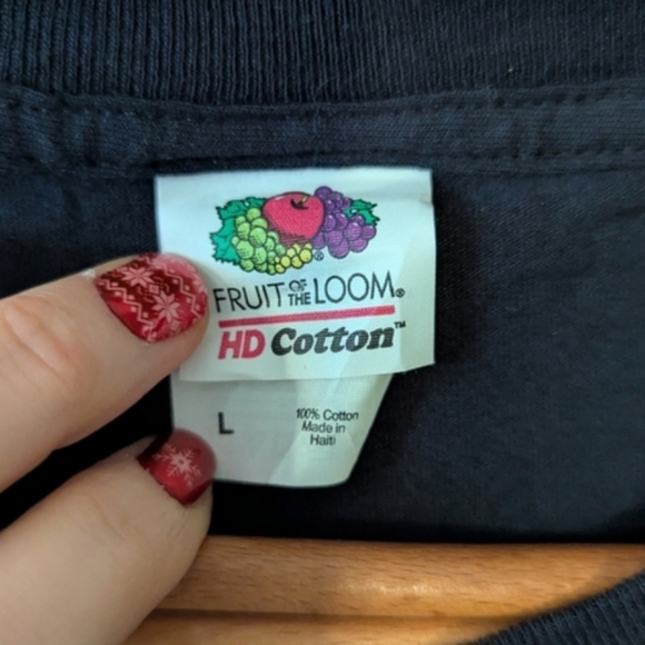 VINTAGE | Fruit Of The Loom 90s Native American Galaxy Stars Planets L - Picture 5 of 6